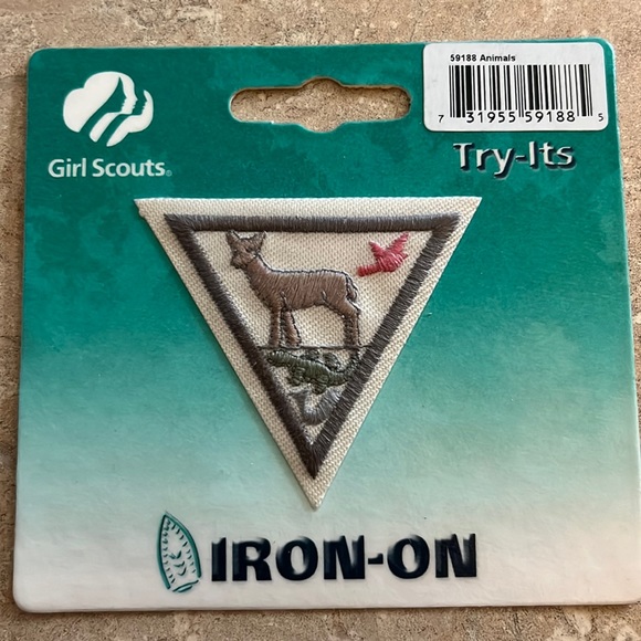 Accessories Rare Vintage Girl Scouts Vest Animals Patch Poshmark